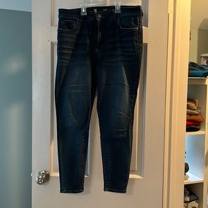 Kut from the Kloth Donna High Rise Ankle Skinny, size 10P